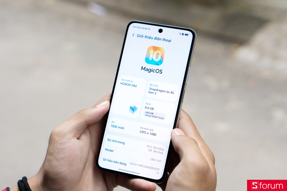 HONOR X8d với hệ điều hành MagicOS 10 mang lại sự cân bằng tuyệt vời giữa hiệu năng xử lý mượt mà các tác vụ hàng ngày, khả năng quản lý điện năng cực kỳ hiệu quả và hỗ trợ bộ HONOR AI cơ bản