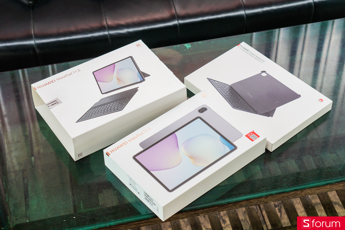 Hộp của cả bộ combo Huawei MatePad 11.5