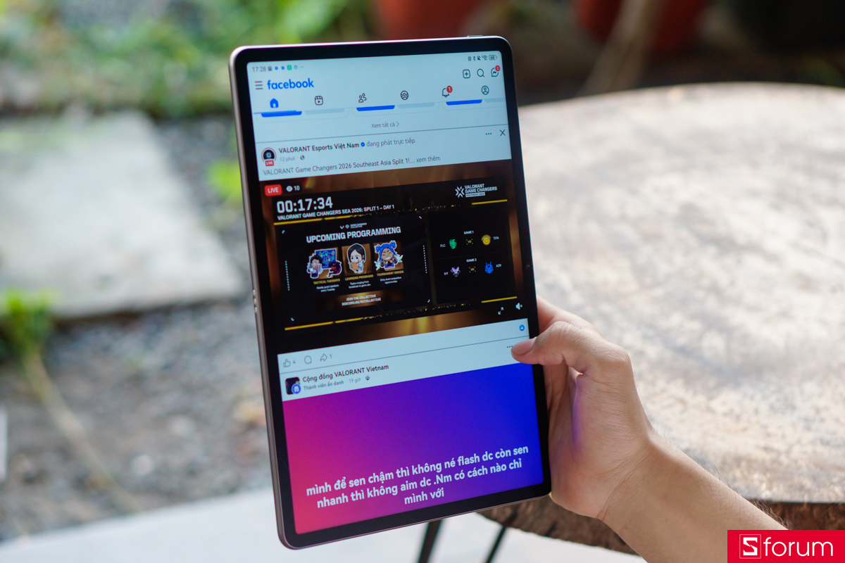 Huawei MatePad 11.5 S được trang bị tần số quét cao lên đến 144Hz, giúp mọi thao tác vuốt chạm, cuộn trang hay các hiệu ứng chuyển cảnh diễn ra mượt mà không độ trễ