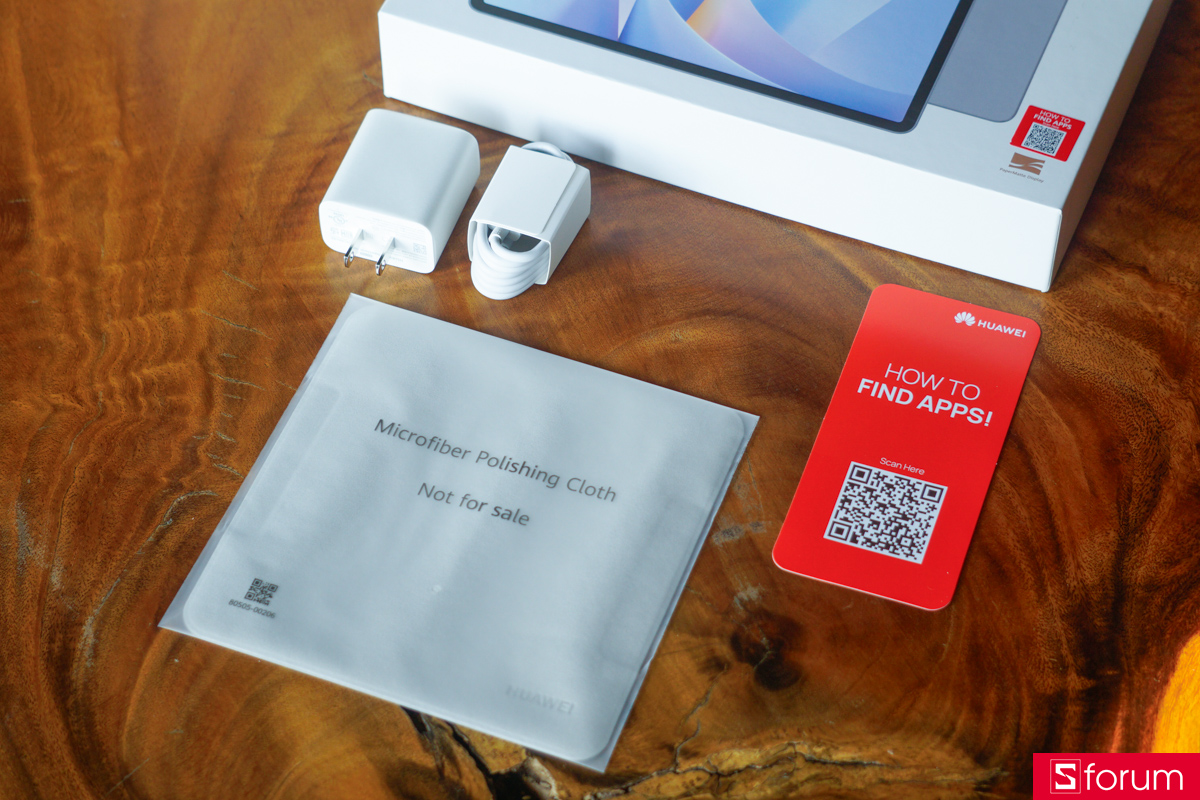 Huawei MatePad 11.5 S được trang bị một khăn Microfiber dành cho màn hình PaperMate của sản phẩm