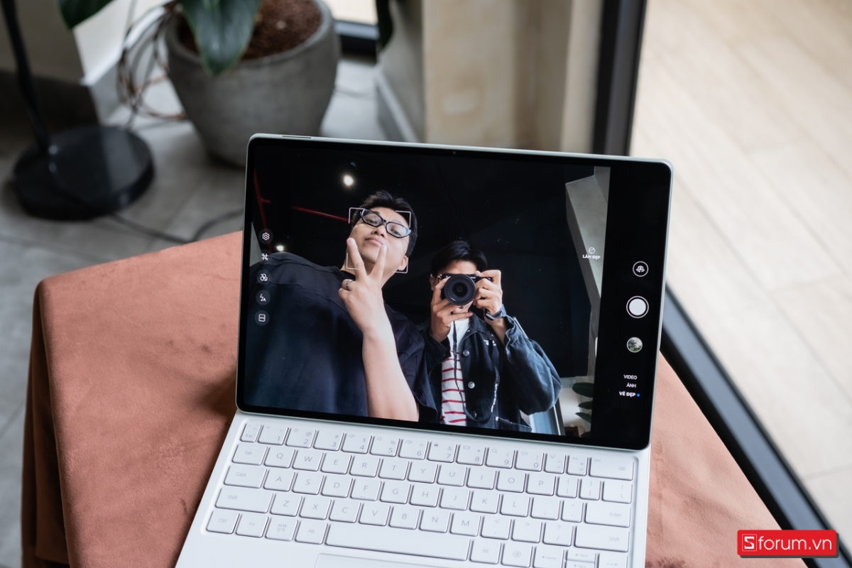 Camera trước của Huawei MatePad Pro 12.2 2025