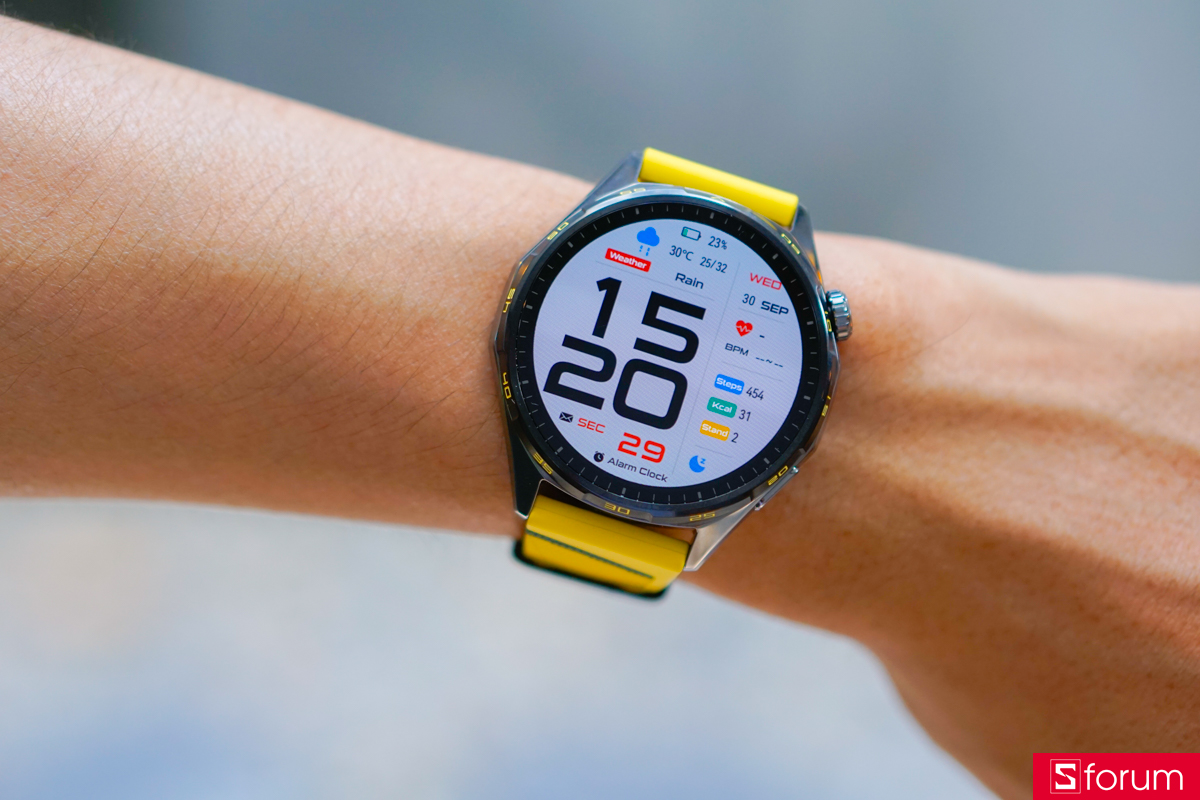 Màn hình và chất lượng hiển thị của Huawei Watch GT7 46mm