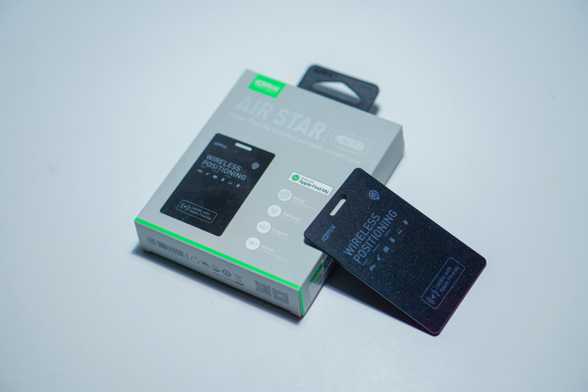 Trên tay thẻ định vị IDMIX Air Star: Siêu mỏng như thẻ ATM, tương thích với Apple Find My, giá 600k