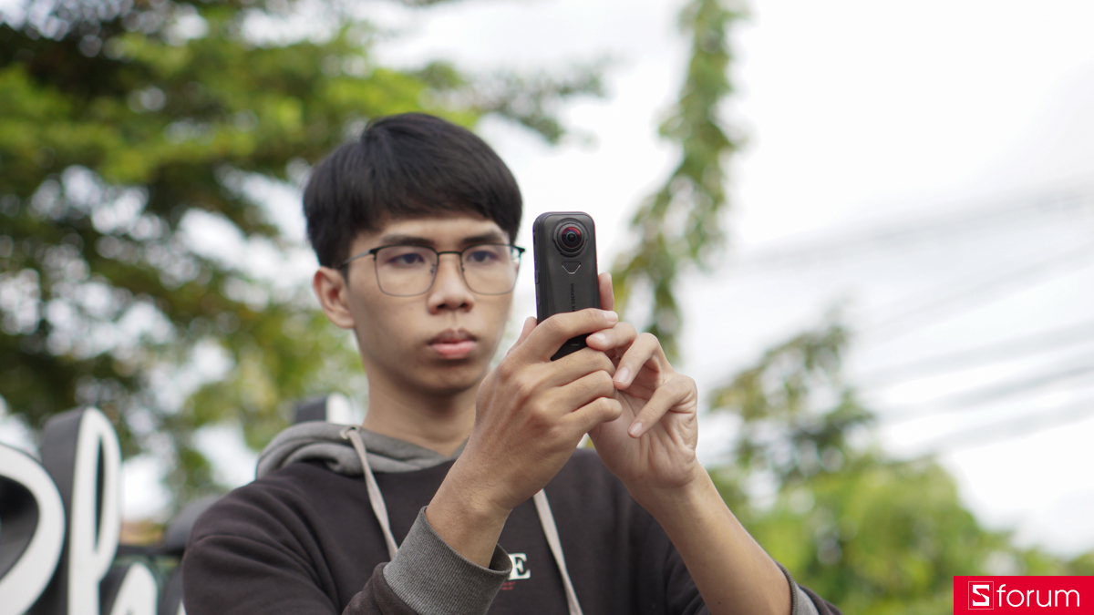 nsta360 X4 Air có thể hỗ trợ độ phân giải video lên đến 8K30fps với thế hệ chip Ai mới 