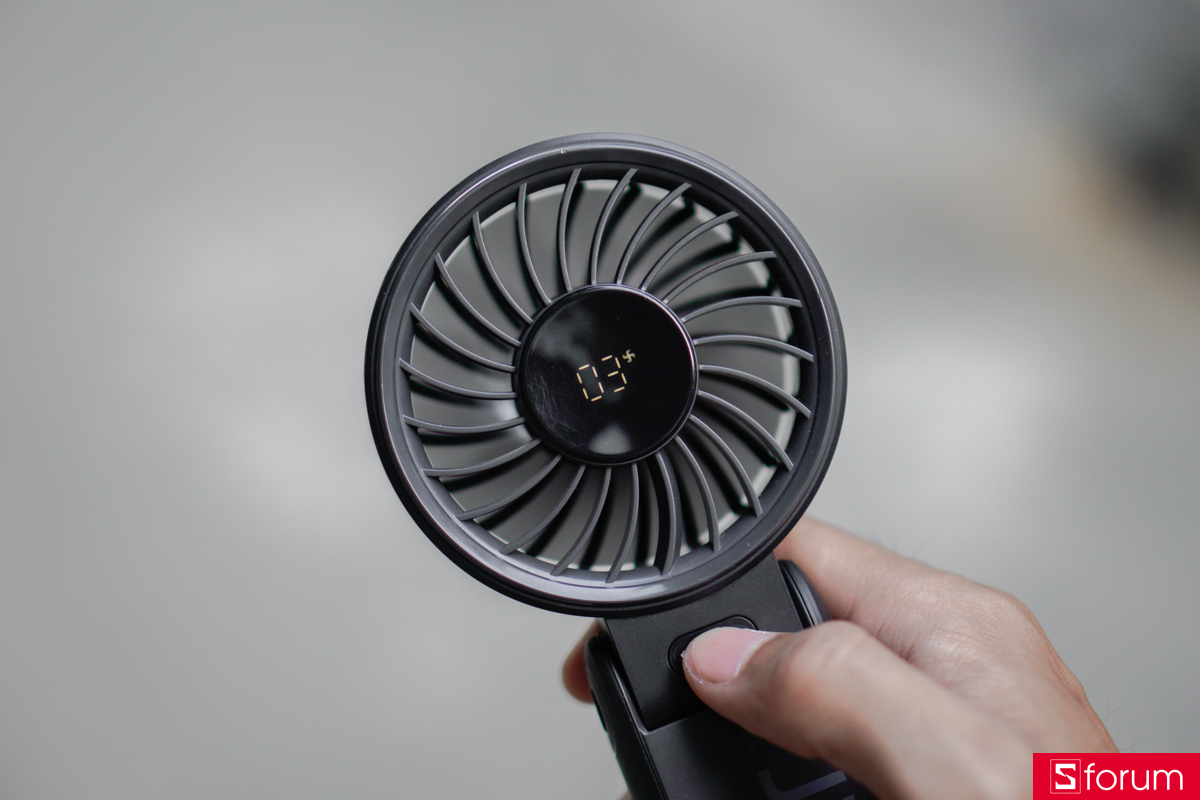 Jisulife Life 7 được trang bị đến 5 cấp độ gió khác nhau