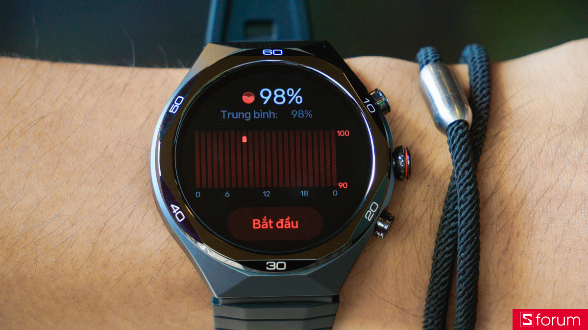 Đo nồng độ SpO2 trên Kieslect Elite 2