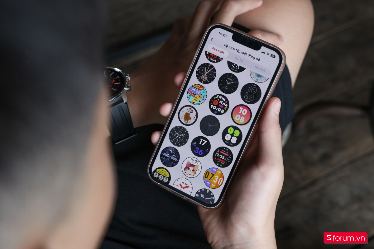 Kieslect Kr 3 sở hữu hơn 200 mặt đồng hồ miễn phí