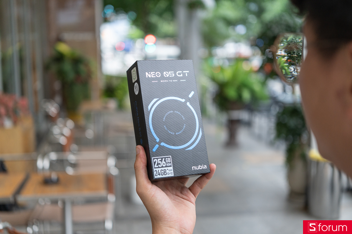 Mở hộp và phụ kiện của nubia Neo 05 GT Special Edition