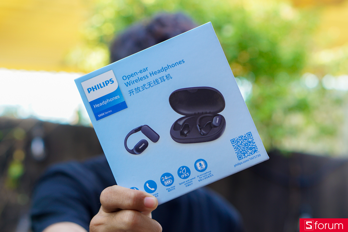 Mở hộp và phụ kiện của Philips TAT5739