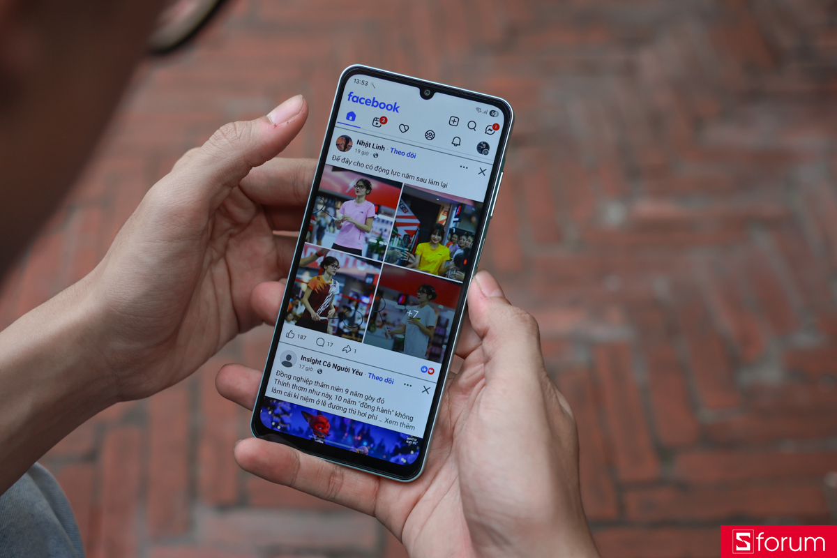 Tần số quét 90Hz là một điểm nhấn đáng chú ý của Samsung Galaxy A06 5G