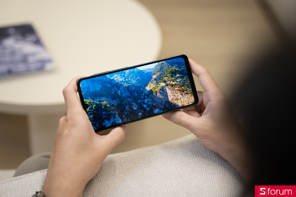 Màn hình và chất lượng hiển thị của Samsung Galaxy A08