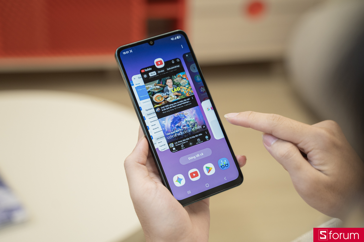 Phần cứng và hiệu năng của Samsung Galaxy A08