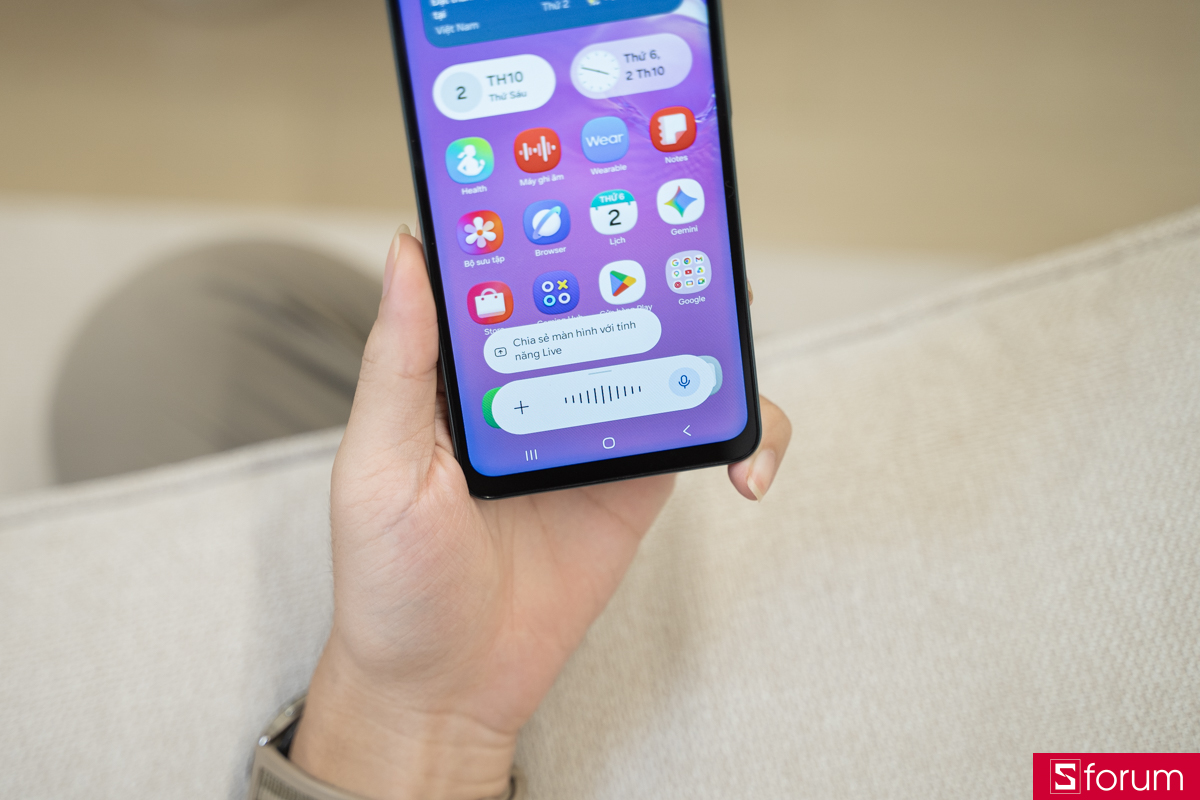Phần mềm và hệ điều hành của Samsung Galaxy A08