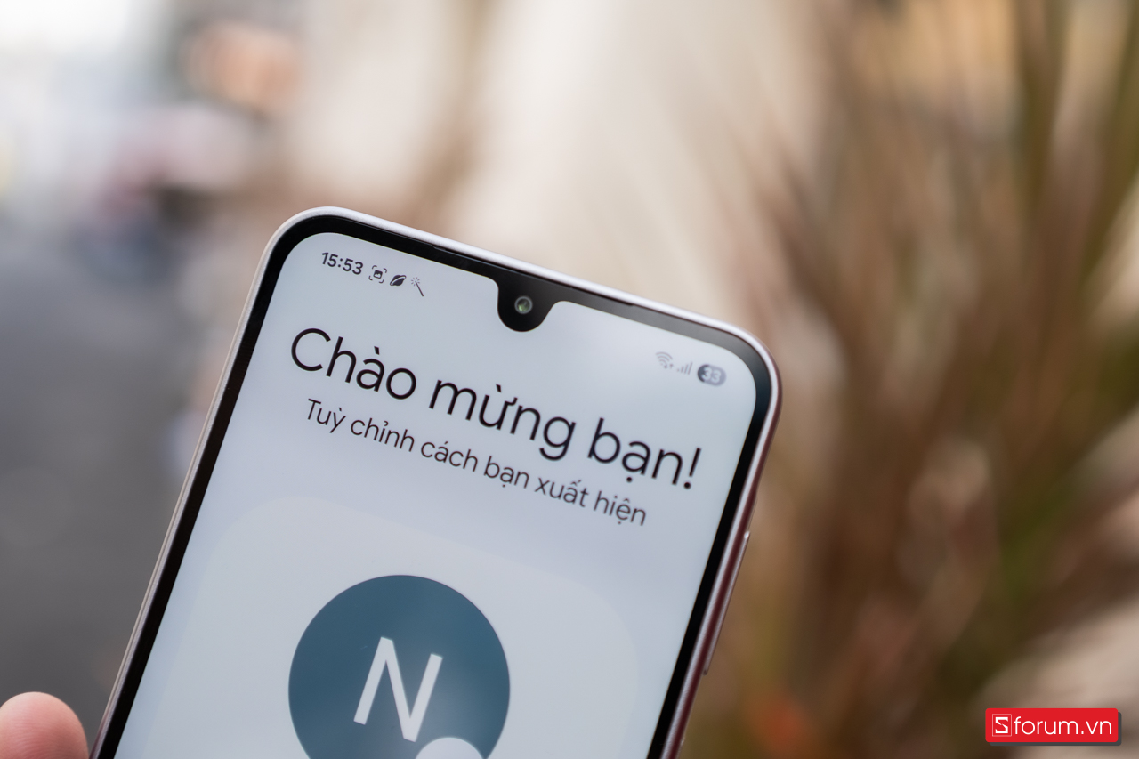 Mặt trước của Samsung Galaxy A17 5G