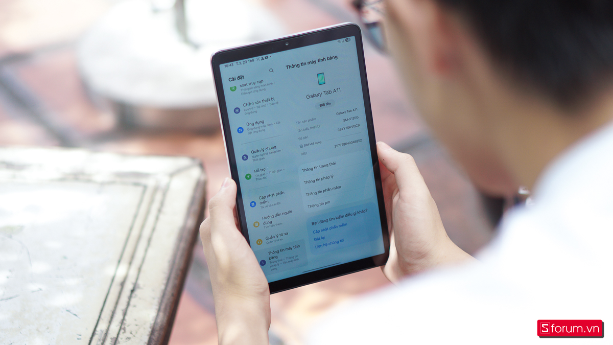 Samsung Galaxy Tab A11 mang đến sức mạnh không quá thua kém với con chip MediaTek Helio G99