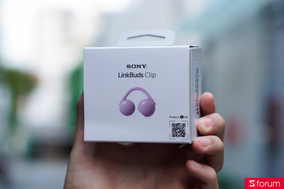 Hộp của Sony LinkBuds Clip