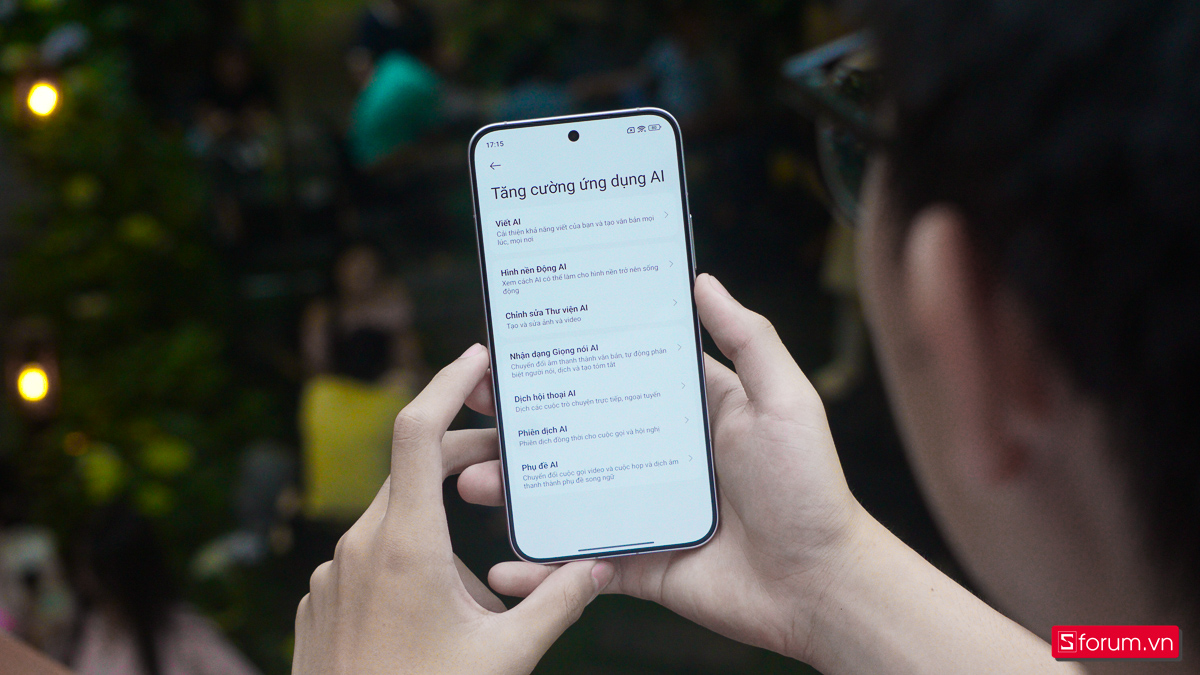 Xiaomi 15T Pro hỗ trợ đầy đủ các tính năng của Xiaomi Hyper AI