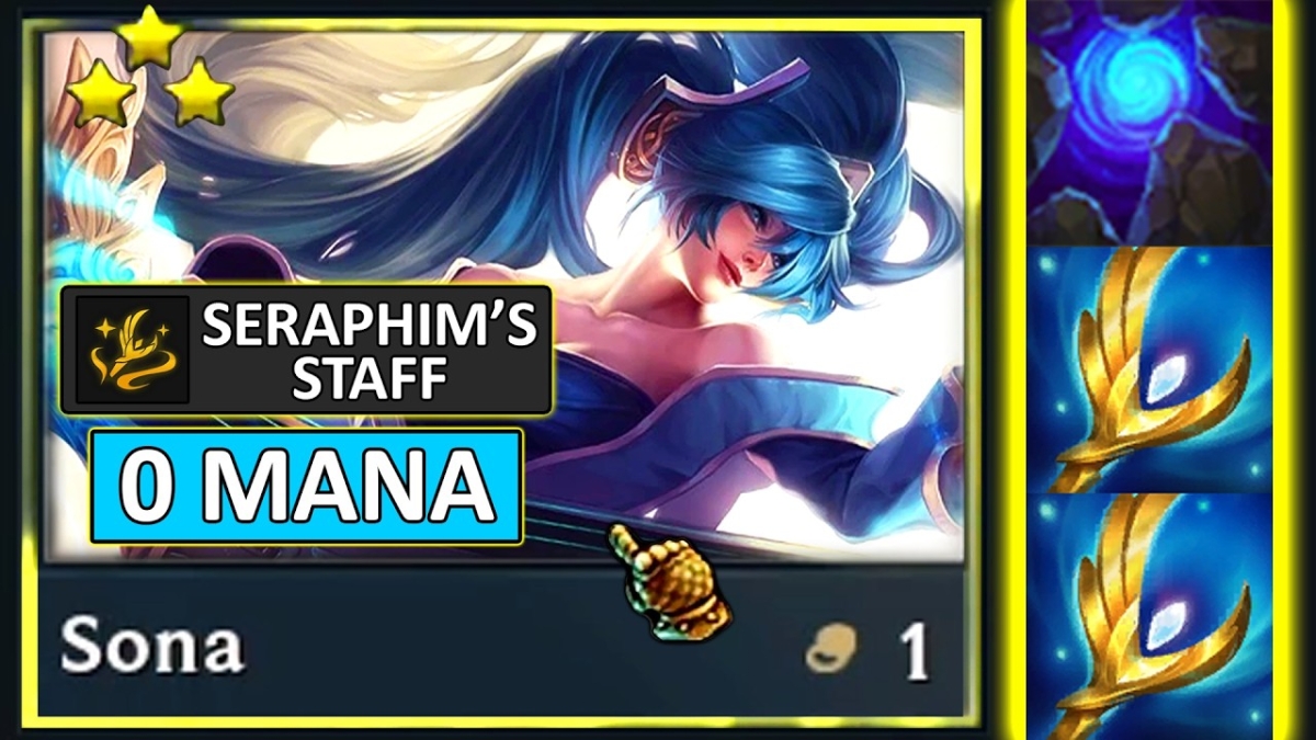 ĐTCL mùa 16: Đội hình reroll Sona siêu hot phiên bản mới