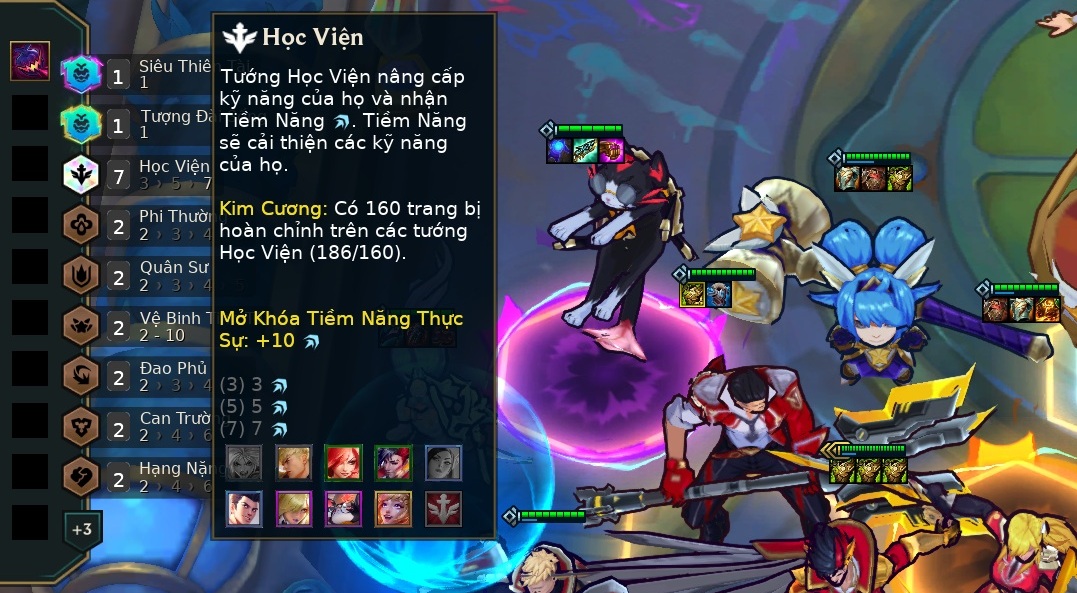 ĐTCL mùa 15: Học Viện - tộc lên Kim Cương dễ nhất mùa 15?