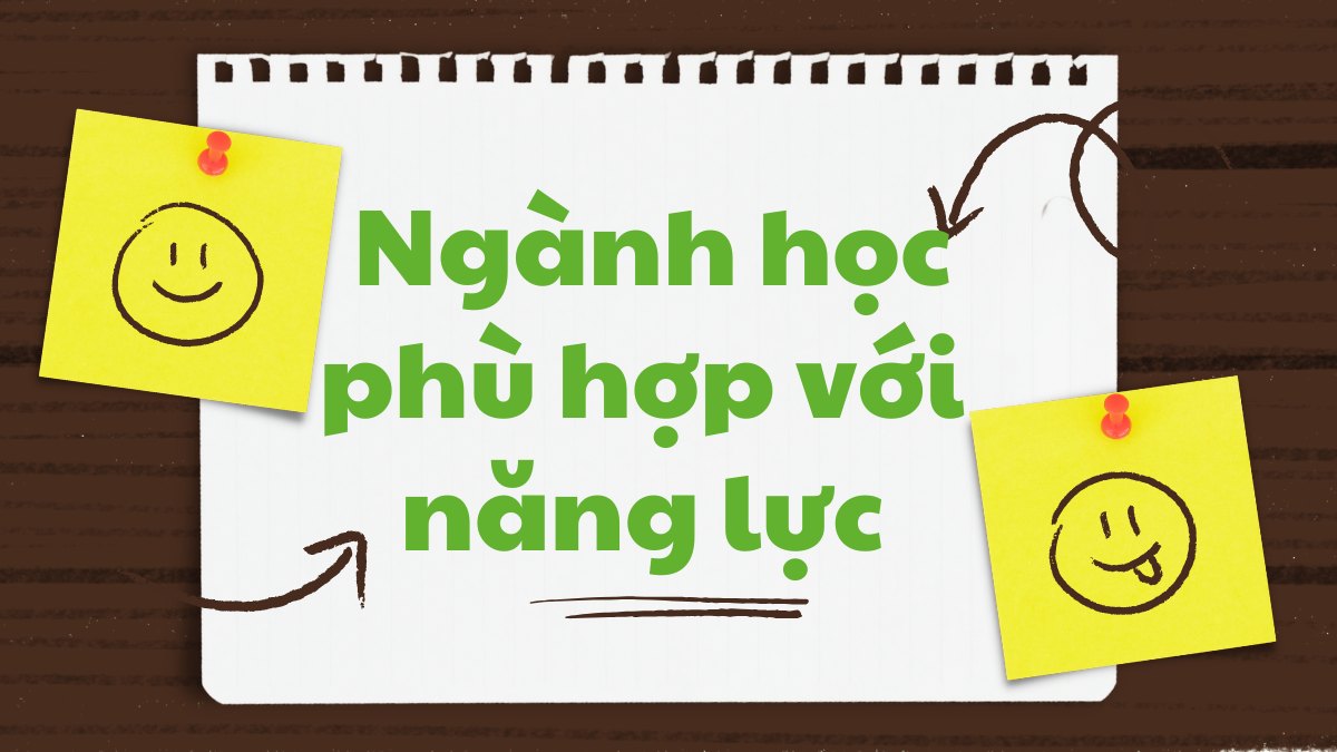 Lựa chọn ngành học phù hợp với năng lực