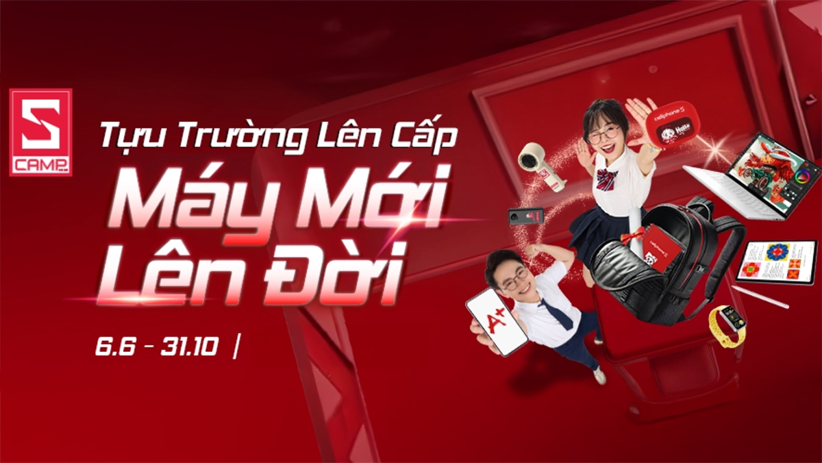 CellphoneS mang đến chương trình ĐỔI ĐIỂM THI - NHẬN VOUCHER ĐẾN 3 TRIỆU