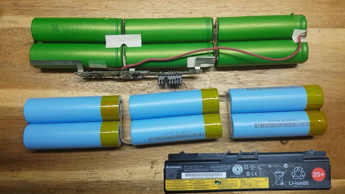 Dung lượng của một cell pin không cố định 