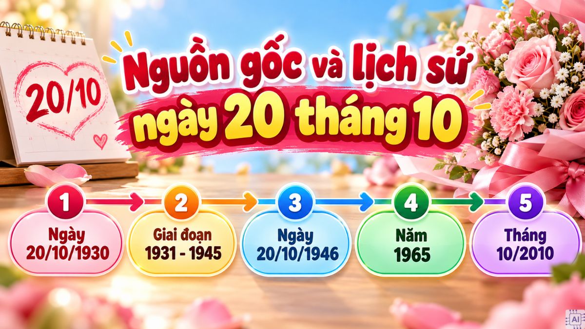 Nguồn gốc và lịch sử ngày 20/10