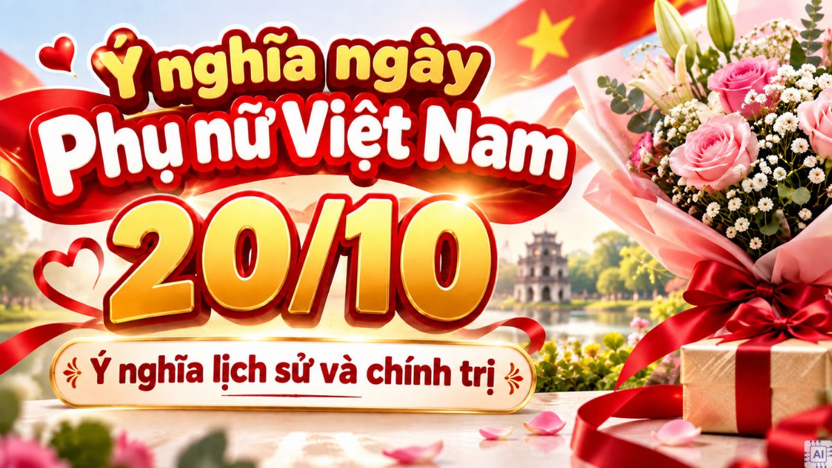 Ý nghĩa ngày Phụ nữ Việt Nam 20/10