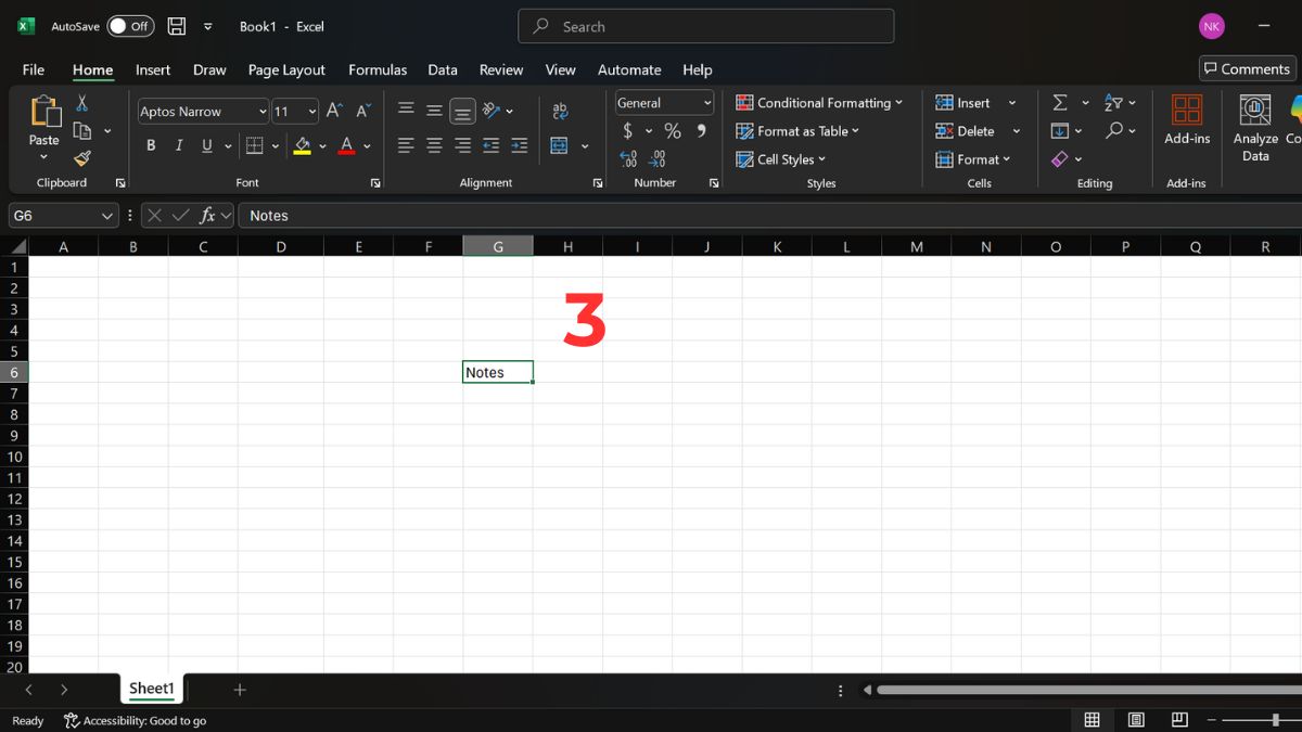 Cách xóa ghi chú trong Excel bằng chuột bước 3
