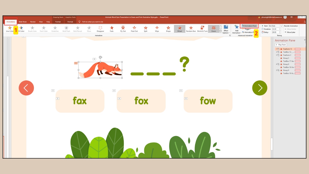 Cách dùng Trigger điều khiển hiệu ứng biến mất 1
