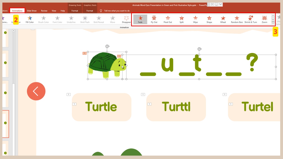 Dùng hiệu ứng biến mất cho nhiều đối tượng 2