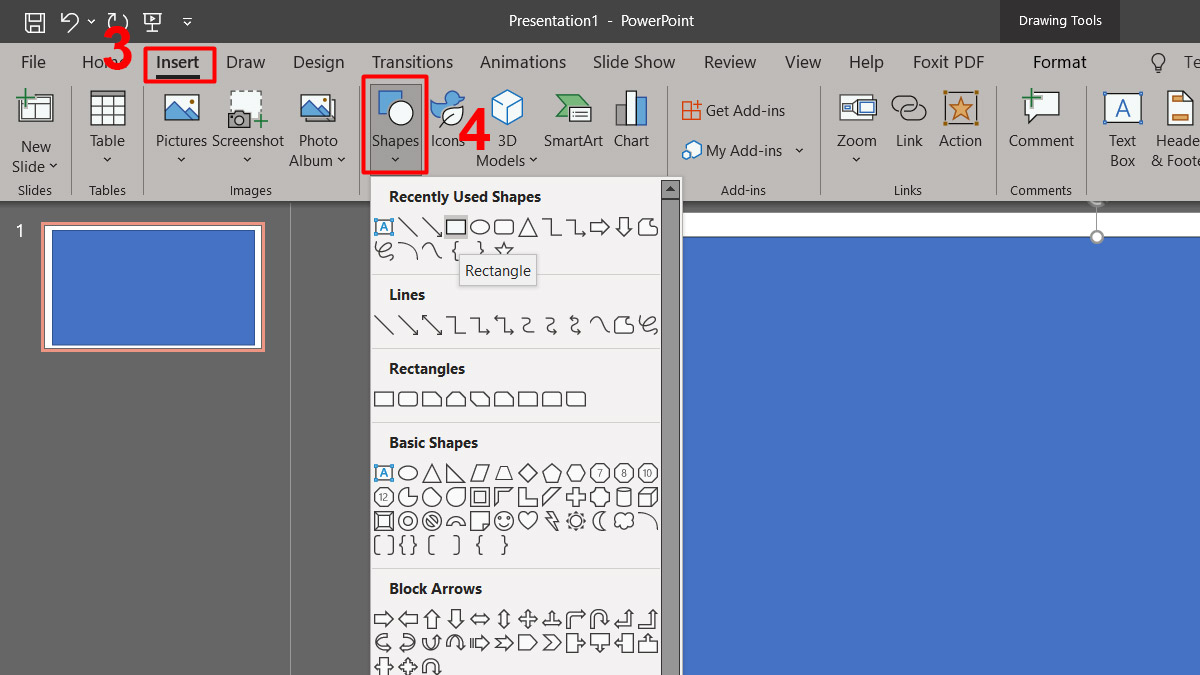 Cách làm trong suốt ảnh trong PowerPoint thủ công Bước 2