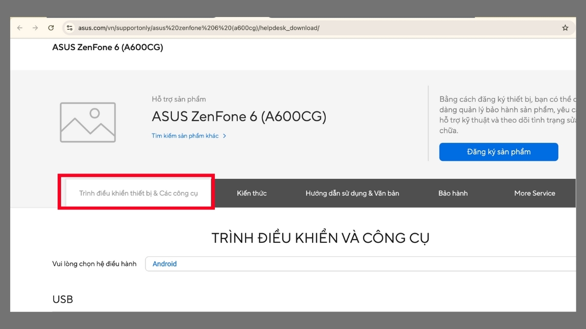 Cách tải Asus Flash Tool phiên bản mới nhất Bước 3
