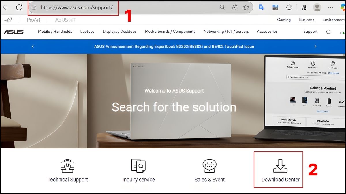 cài đặt Asus Keyboard Hotkeys bước 1