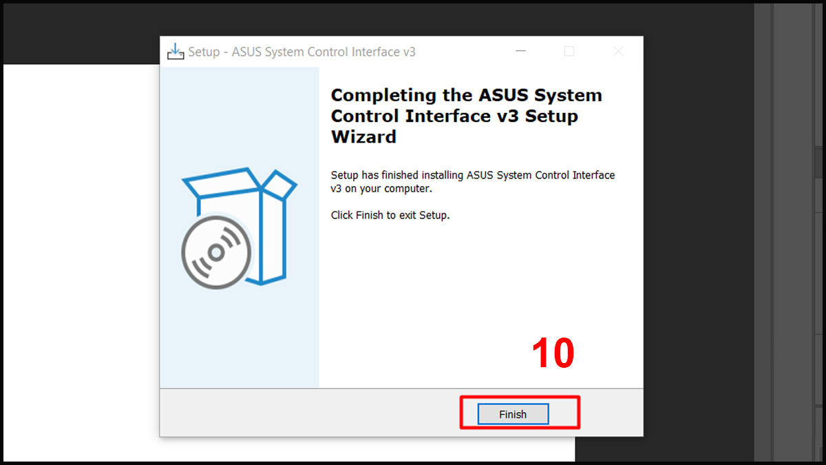 Cách cài đặt ASUS System Control Interface V3 Bước 5b