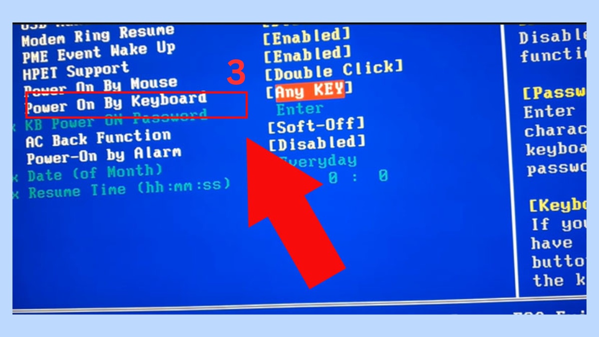Hướng dẫn dùng tổ hợp phím mở nguồn laptop Asus Bước 2b