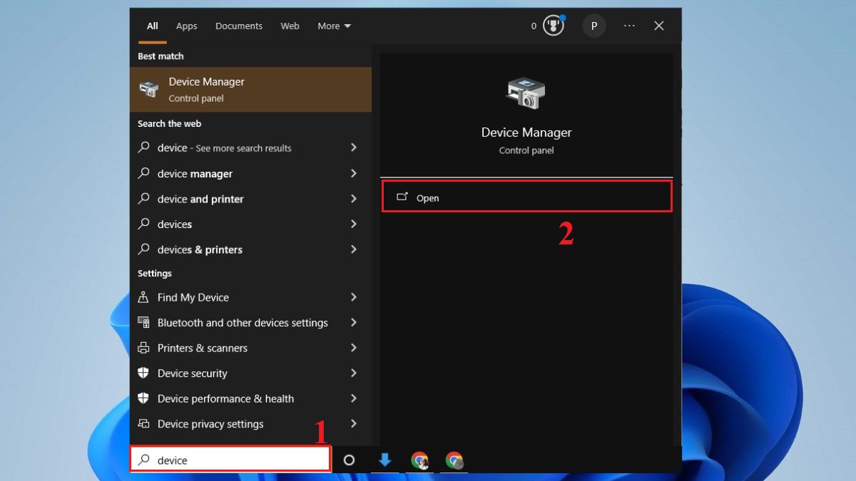 Cập nhật Driver âm thanh mới nhất bước 1
