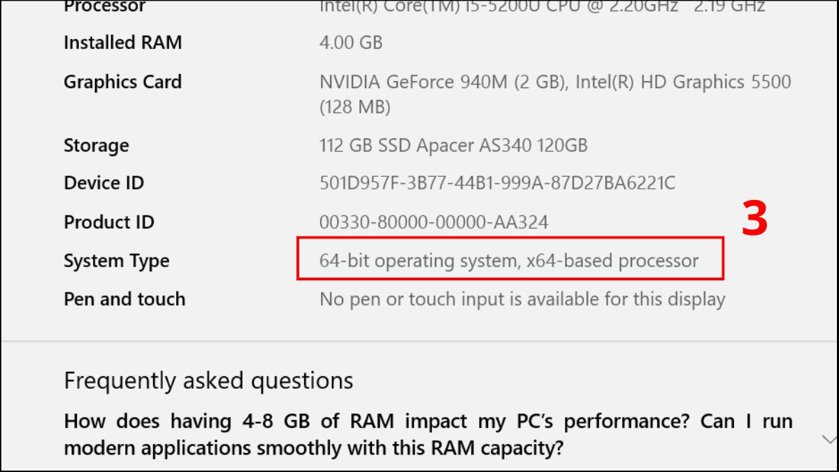 Kiểm tra windows sửa lỗi máy tính không nhận đủ RAM Bước 3