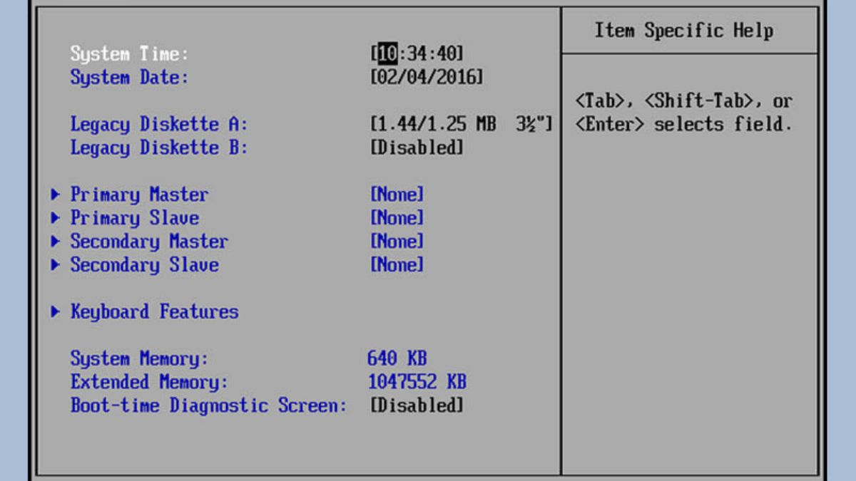Cập nhật BIOS sửa lỗi máy tính không nhận đủ RAM