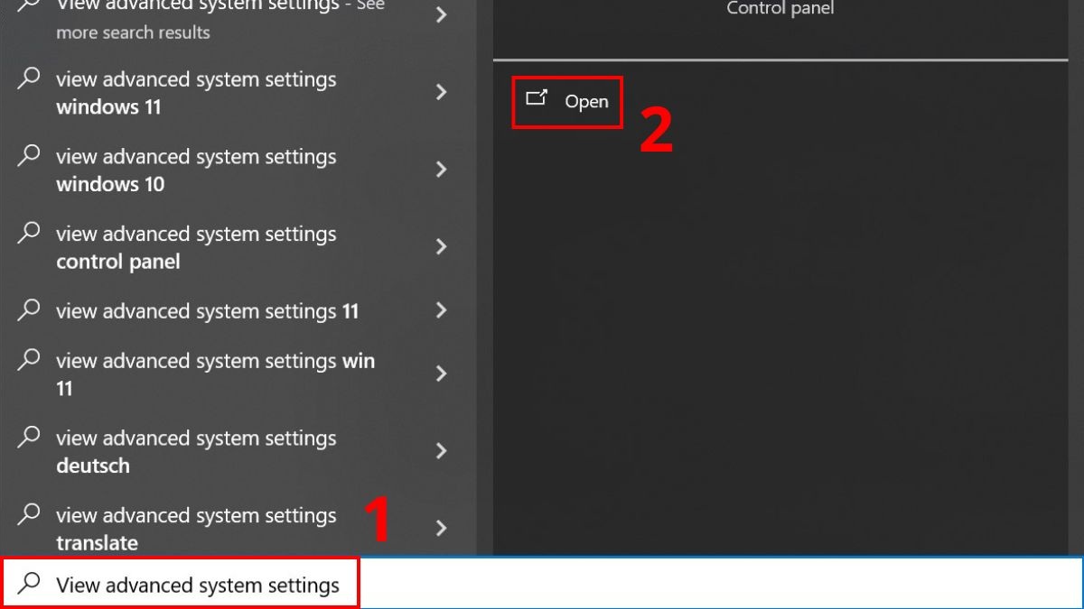 Tắt Ram ảo sửa lỗi máy tính không nhận đủ RAM Bước 1