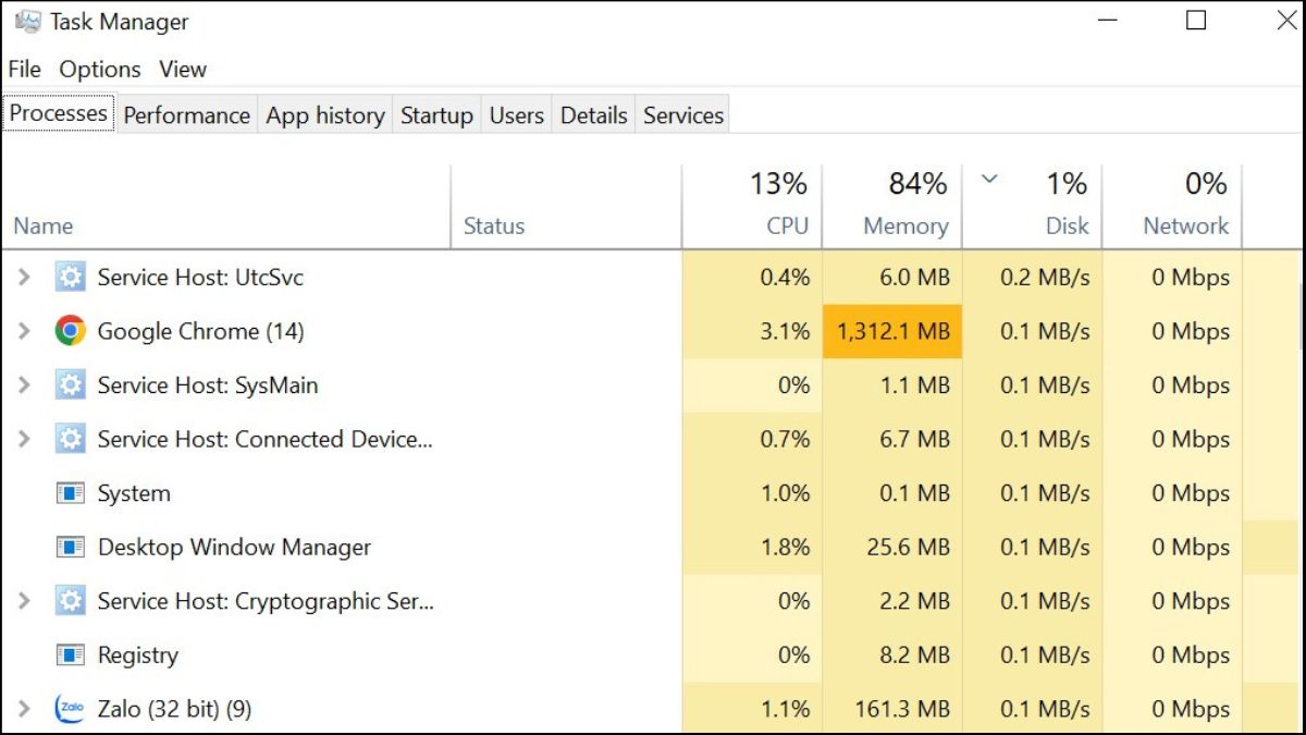 Kiểm tra card đồ họa sửa lỗi máy tính không nhận đủ RAM Bước 1