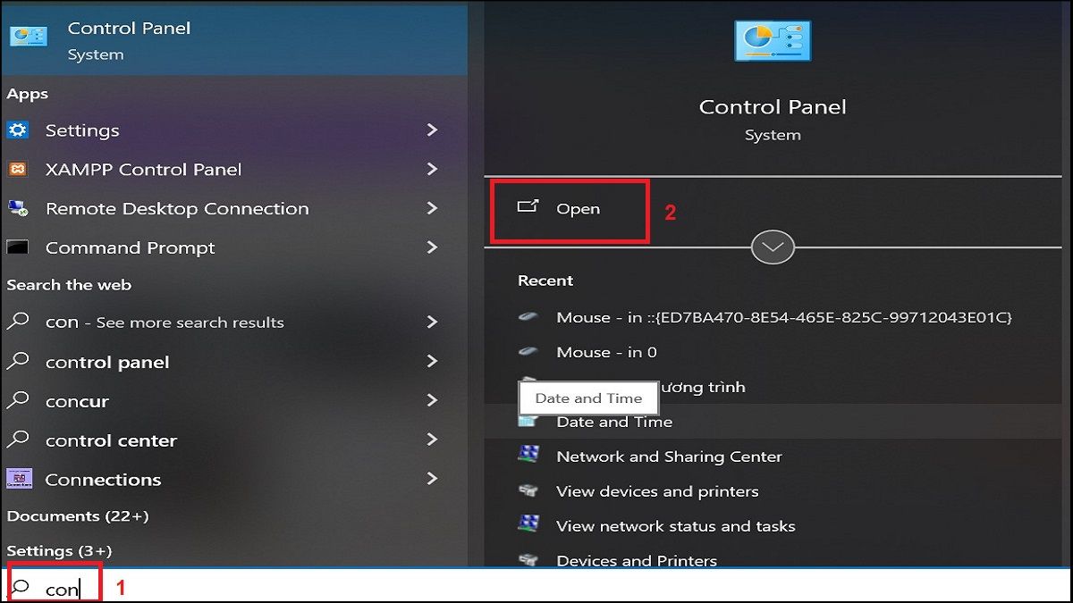 Mất con trỏ chuột trên màn hình laptop Asus: Kiểm tra chuột ẩn Bước 1