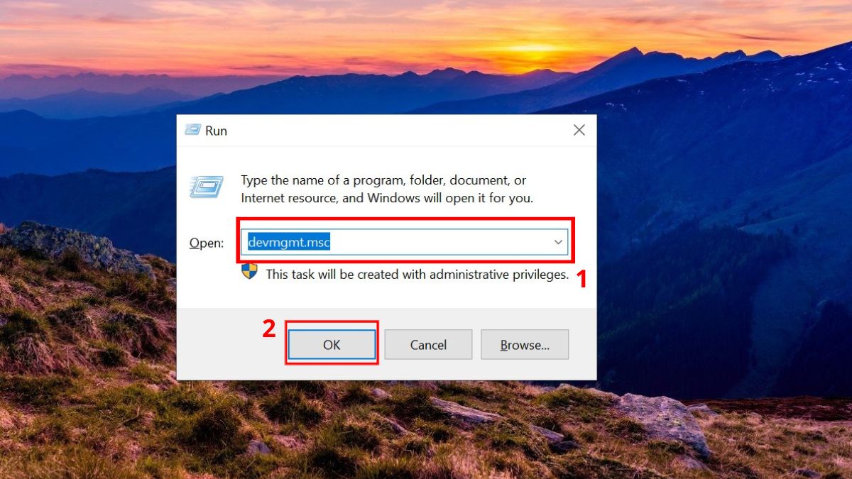 Mất con trỏ chuột trên màn hình laptop Asus: Cài đặt lại driver Touchpad Asus Bước 1