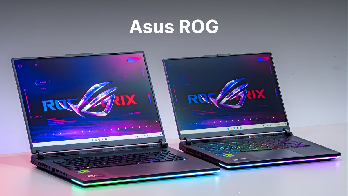Các dòng laptop Asus phổ biến: Asus ROG