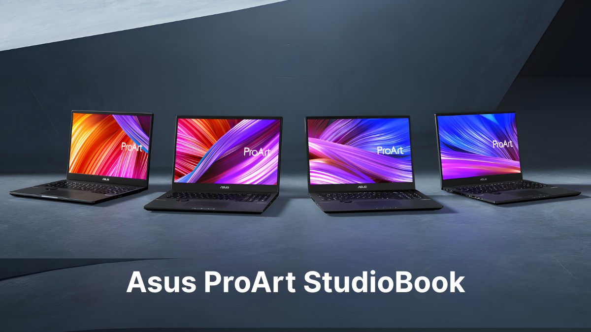 Các dòng laptop Asus phổ biến: Asus ProArt StudioBook