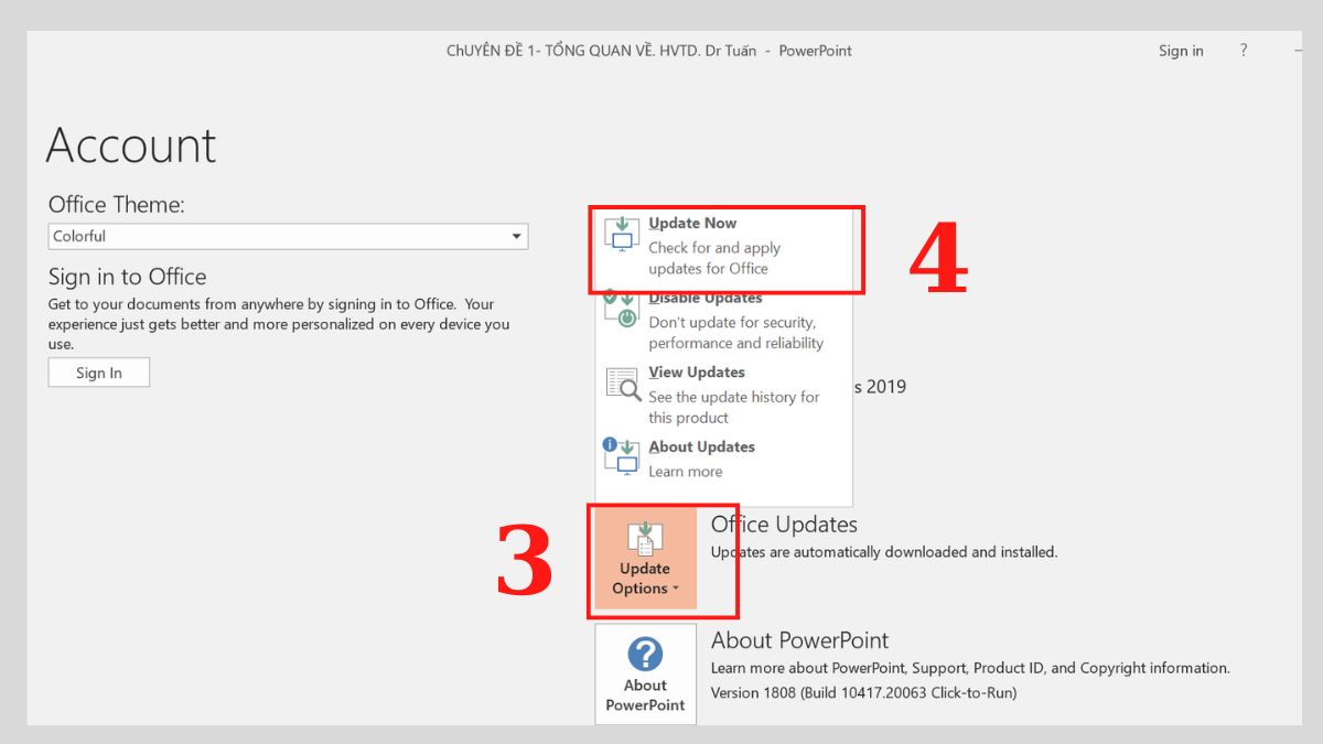 Khắc phục lỗi video không chạy trong PowerPoint 5 - Bước 3