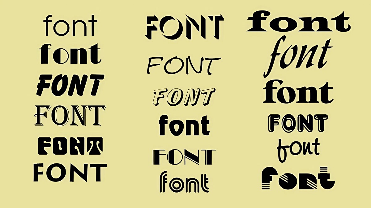 Một số font chữ dễ đọc trong excel