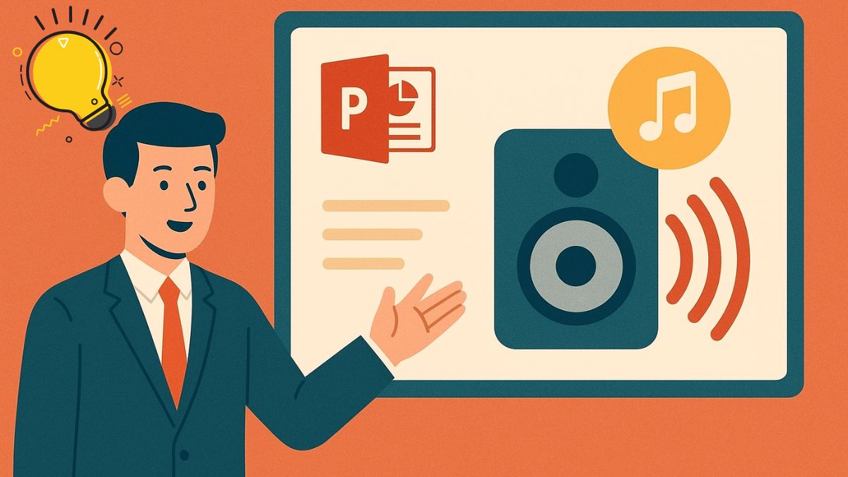 Mẹo chèn hiệu ứng âm thanh trong PowerPoint