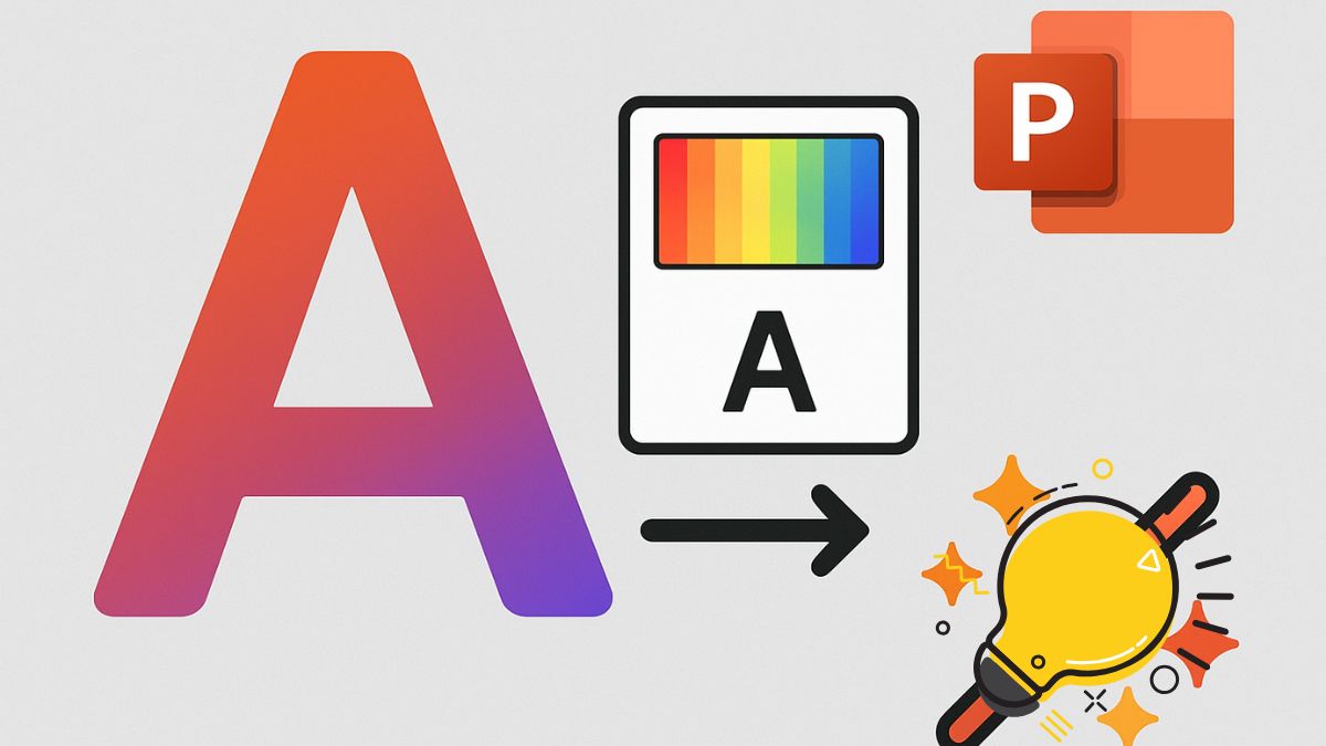 Mẹo giúp hiệu ứng đổi màu chữ trong Powerpoint đẹp hơn