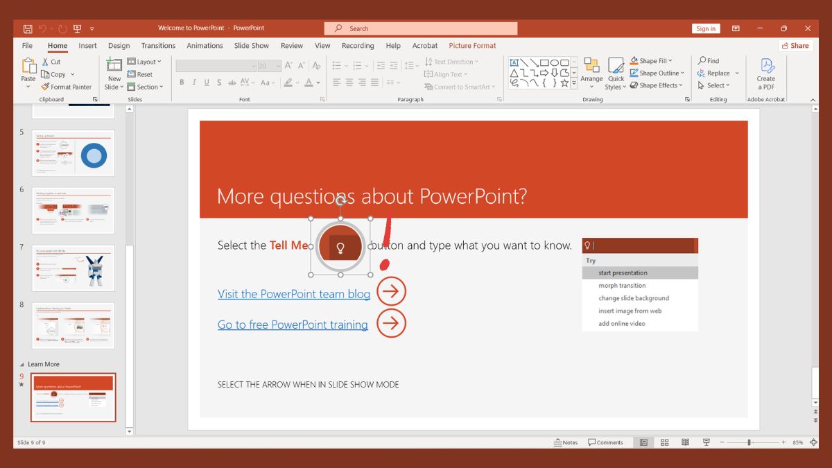 Lý do tại sao không group được trong PowerPoint